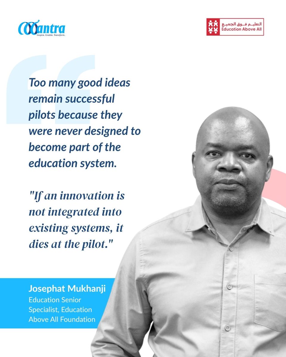 mantra4change's tweet photo. Why do so many education innovations struggle to scale?
In this carousel, we've captured key insights from our webinar on taking education innovations from pilot to policy.
If you'd like to explore the conversation in depth, watch the full webinar here: https://t.co/3JJDH8Lyyb https://t.co/5nfIvMjNwk
