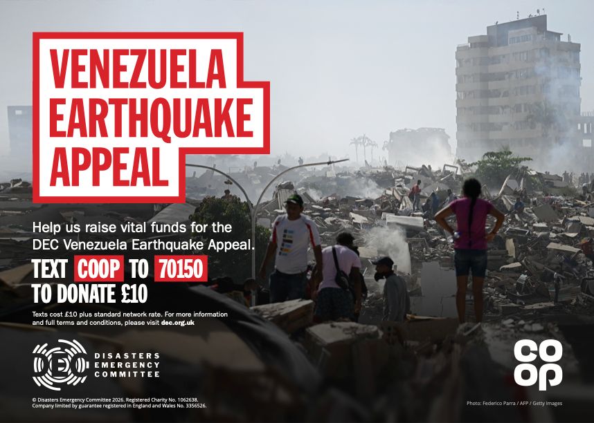 CooperativesUK's tweet photo. Two catastrophic earthquakes have hit Venezuela. Buildings were reduced to rubble in minutes. Now the survivors urgently need support. https://t.co/KOmaKOvl9r