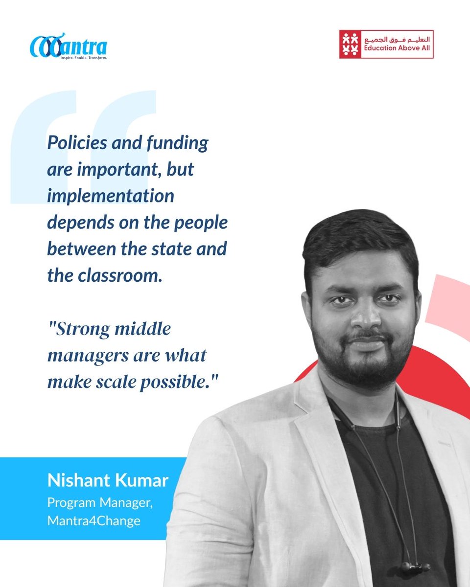 mantra4change's tweet photo. If you'd like to explore the conversation in depth, watch the full webinar here: https://t.co/3JJDH8Lyyb
What's the biggest challenge you've seen in scaling an education innovation? https://t.co/wjhU5CWfmh
