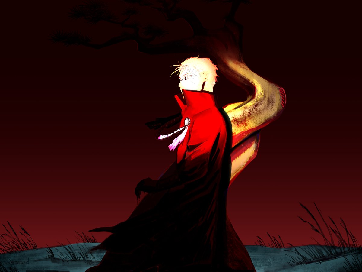 nomanlland's tweet photo. its dangerous to go out at night 
#kagurabachi #カグラバチ https://t.co/gDFNpWljRs