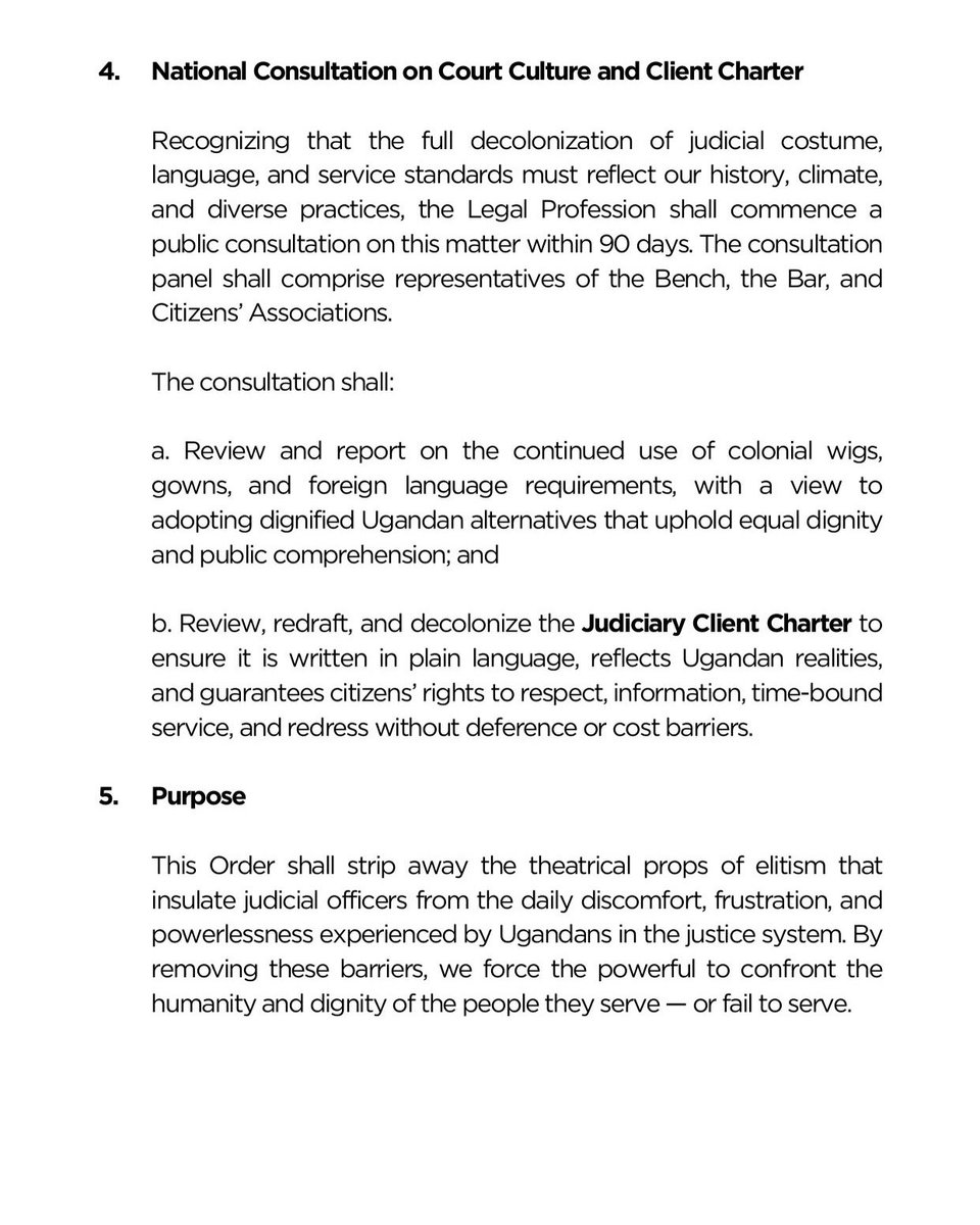 PulseNigeria247's tweet photo. UGANDA LAW SOCIETY BANS
LAWYERS FROM CALLING
JUDGES “MY LORD” ⚖️🚨 https://t.co/e0WHidsEHm