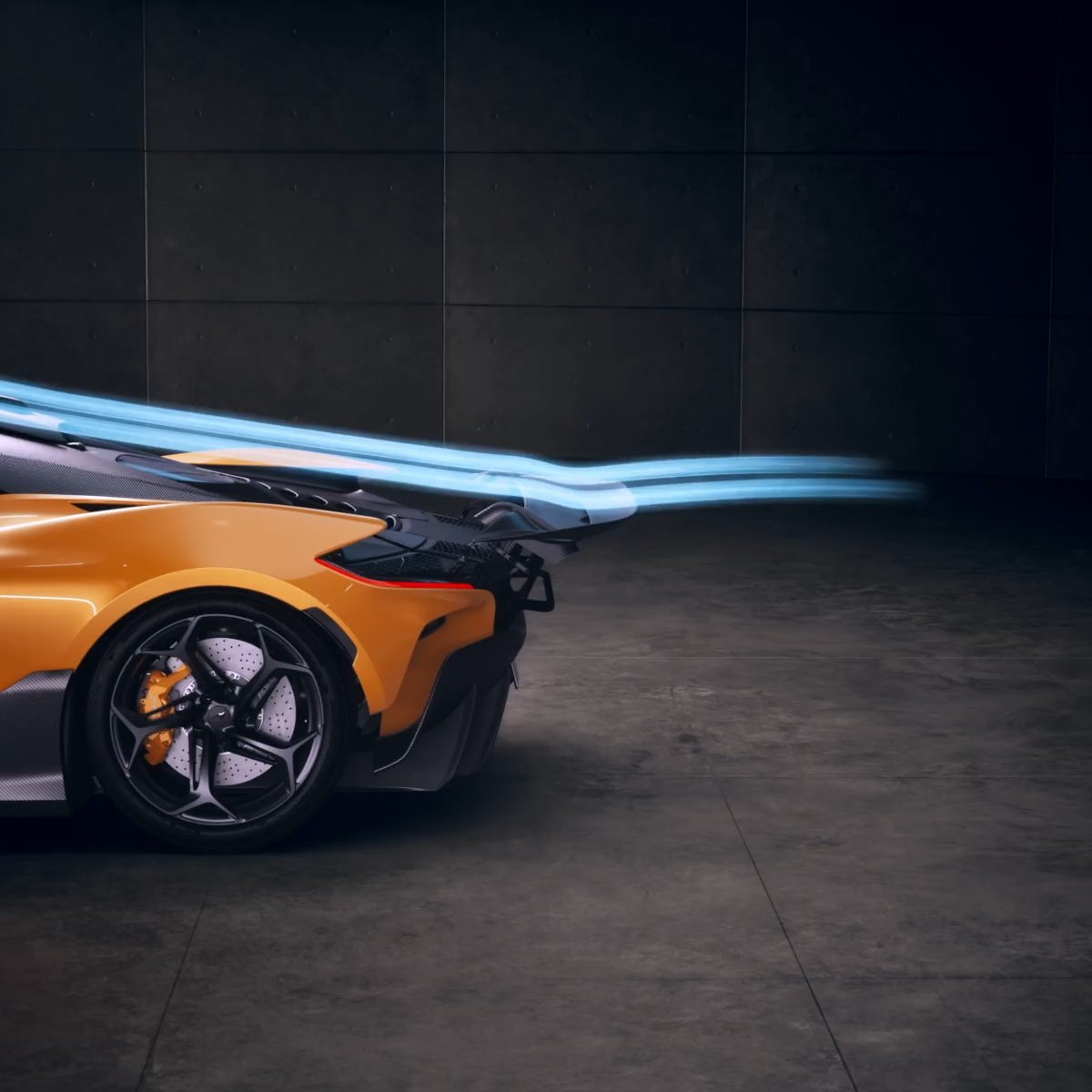 Ludicarc's tweet photo. Power is only part of the story. The W1's active aerodynamics, redesigned underbody, and race-inspired suspension generate over 2,200 lb of downforce. McLaren even says it's quicker around its test circuit than the Senna—a bold benchmark to set. https://t.co/NiLfw2WuBf