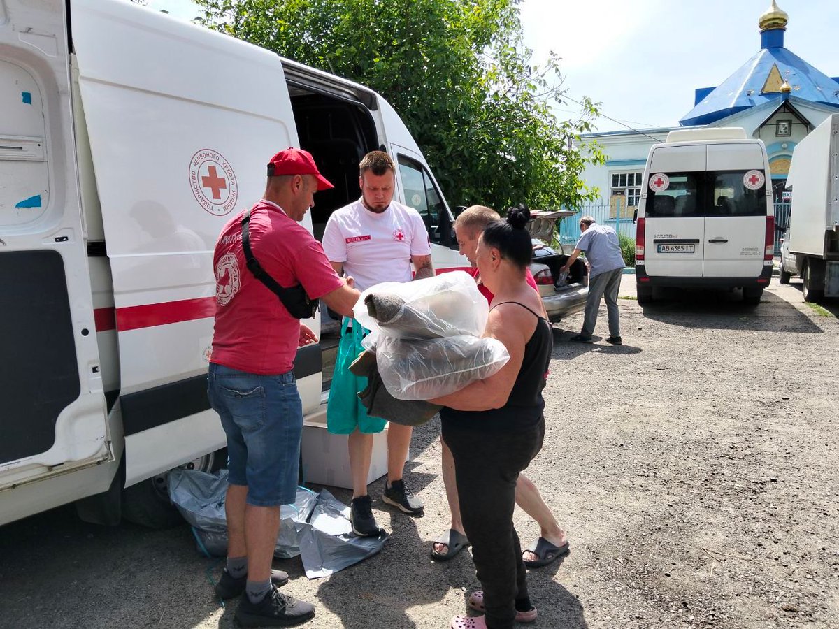 Ukrainian Red Cross tweet media