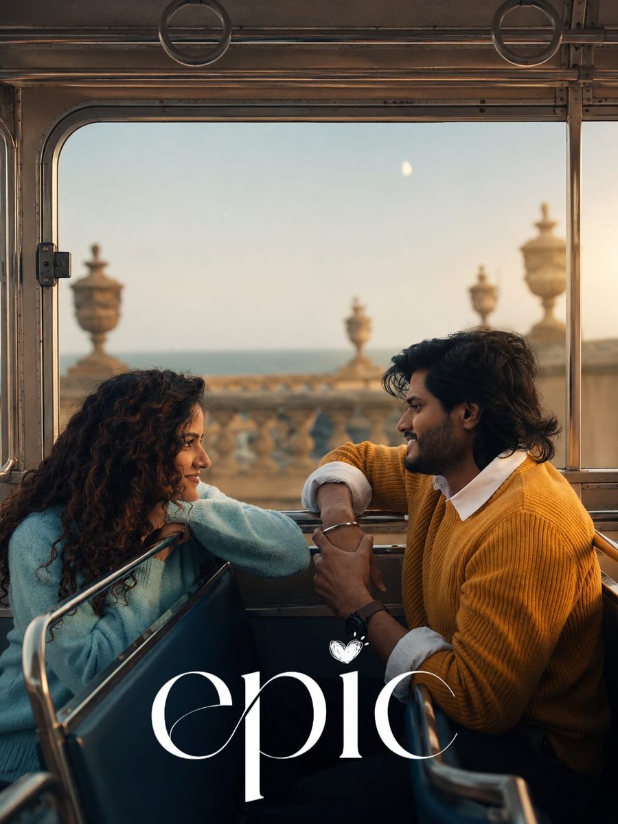 reyanshikaansh's tweet photo. When eyes speak louder than words ✨🌊

Anand Deverakonda &amp; his co-star serving pure romance goals! 

Who else is loving this vibe? Drop ❤️ below 

#AnandDeverakonda #Epic https://t.co/vX4Dk72lPg