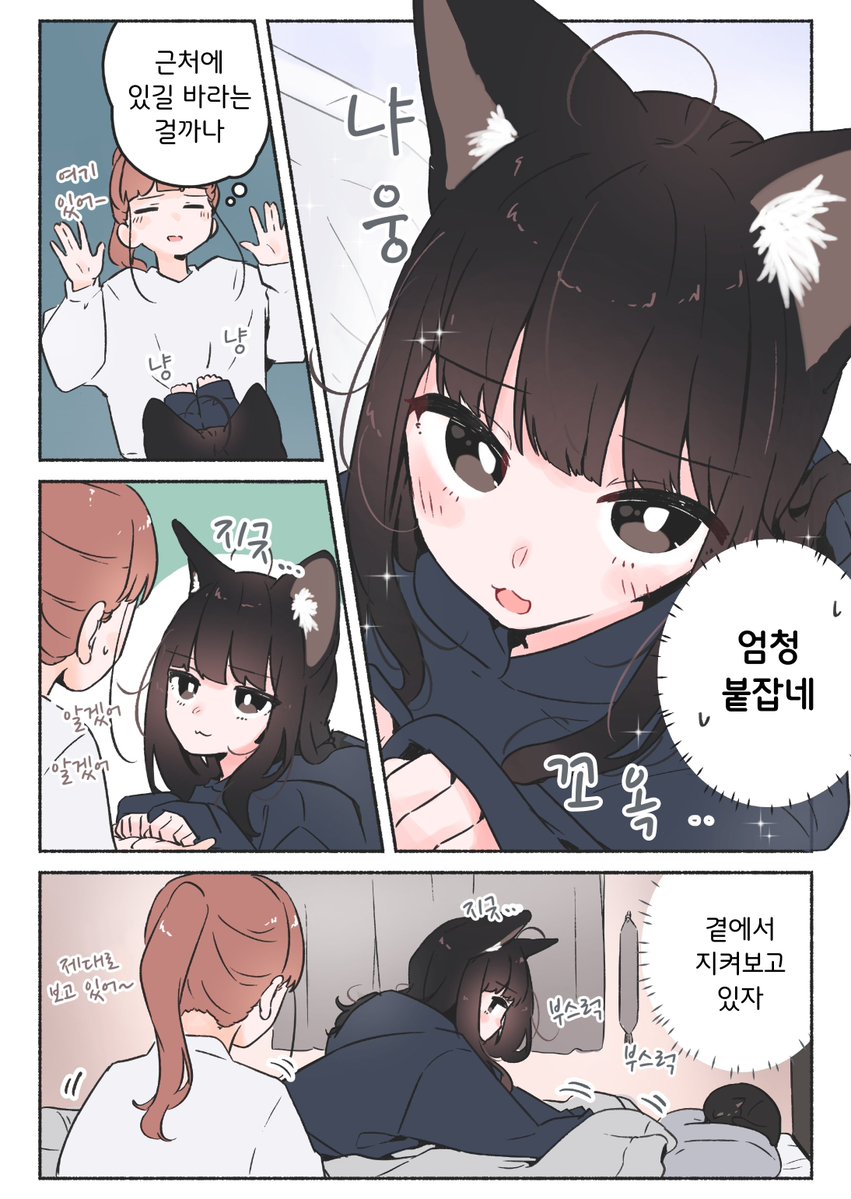 4e_0303's tweet photo. @M_terU116 [한국어 번역]

고양이가 자는 모습 봐줘

작가 : 메가테루 (https://t.co/YAh4CbO6OY) https://t.co/TuG2OMxbbO
