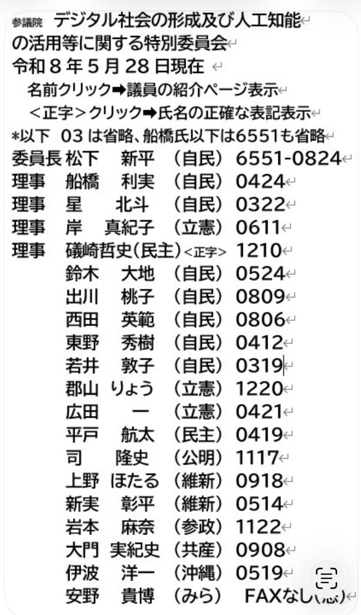 nemetti's tweet photo. まだ委員会で可決なので、参議院本会議で否決されてそのまま国会が閉会後さすれば廃案の可能性があります
Xで反対を言いまくったりFAXを送ったり反対の声を上げてください
FAXの宛先はこのリストです
#個人情報保護法改正に反対します https://t.co/Jvivyglnad