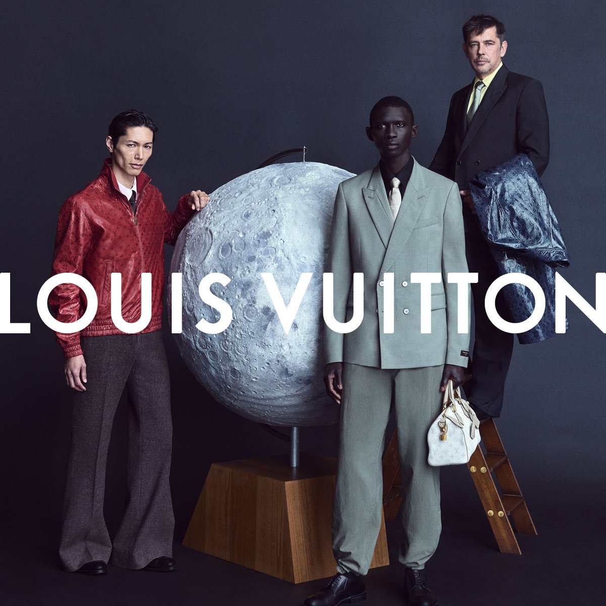 LouisVuitton's tweet photo. Fall-Winter 2026. @Pharrell's collection melds advanced textiles and refined leather to sculpt a contemporary vision of menswear, blending tactile luxury with functional ingenuity.

#LVMenFW26 #PharrellWilliams #LouisVuitton
