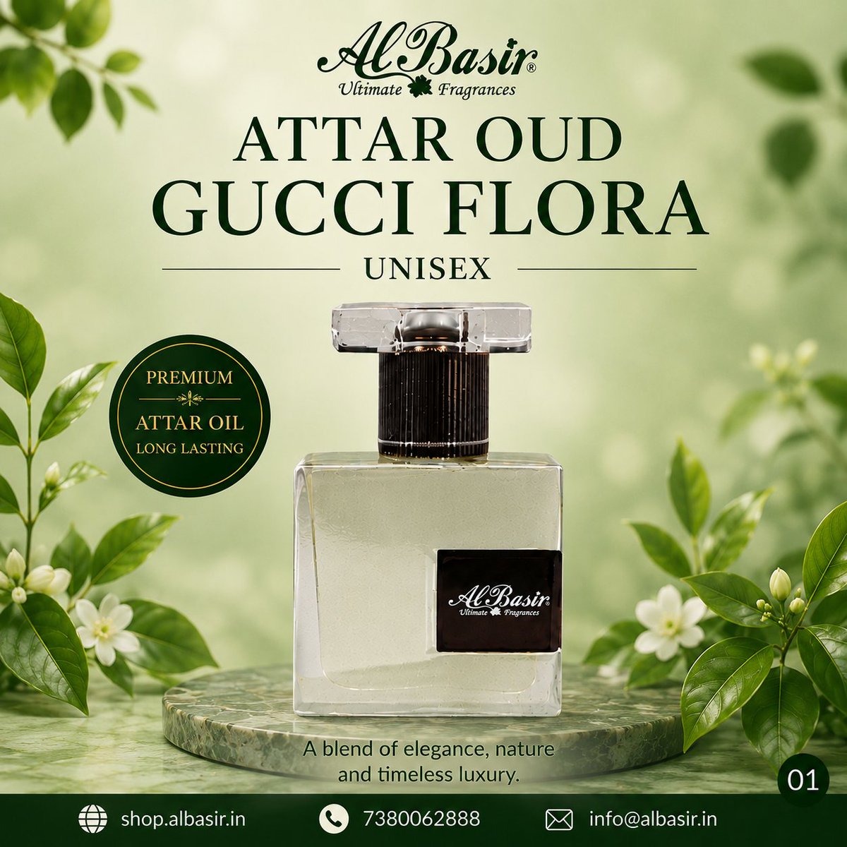 albasirindus's tweet photo. *Oud Gucci Flora Unisex Attar* ✨
A perfect blend of floral elegance and rich oud, crafted for those who leave a lasting impression.
🌿 Alcohol-Free
⏳ Long-Lasting Fragrance
Order Now:- 
https://t.co/l7eASfII7y
Whatsapp Us:- [+919463777888]
#OudGucciFlora #UnisexAttar #Albasir https://t.co/WeDkB4U0wy