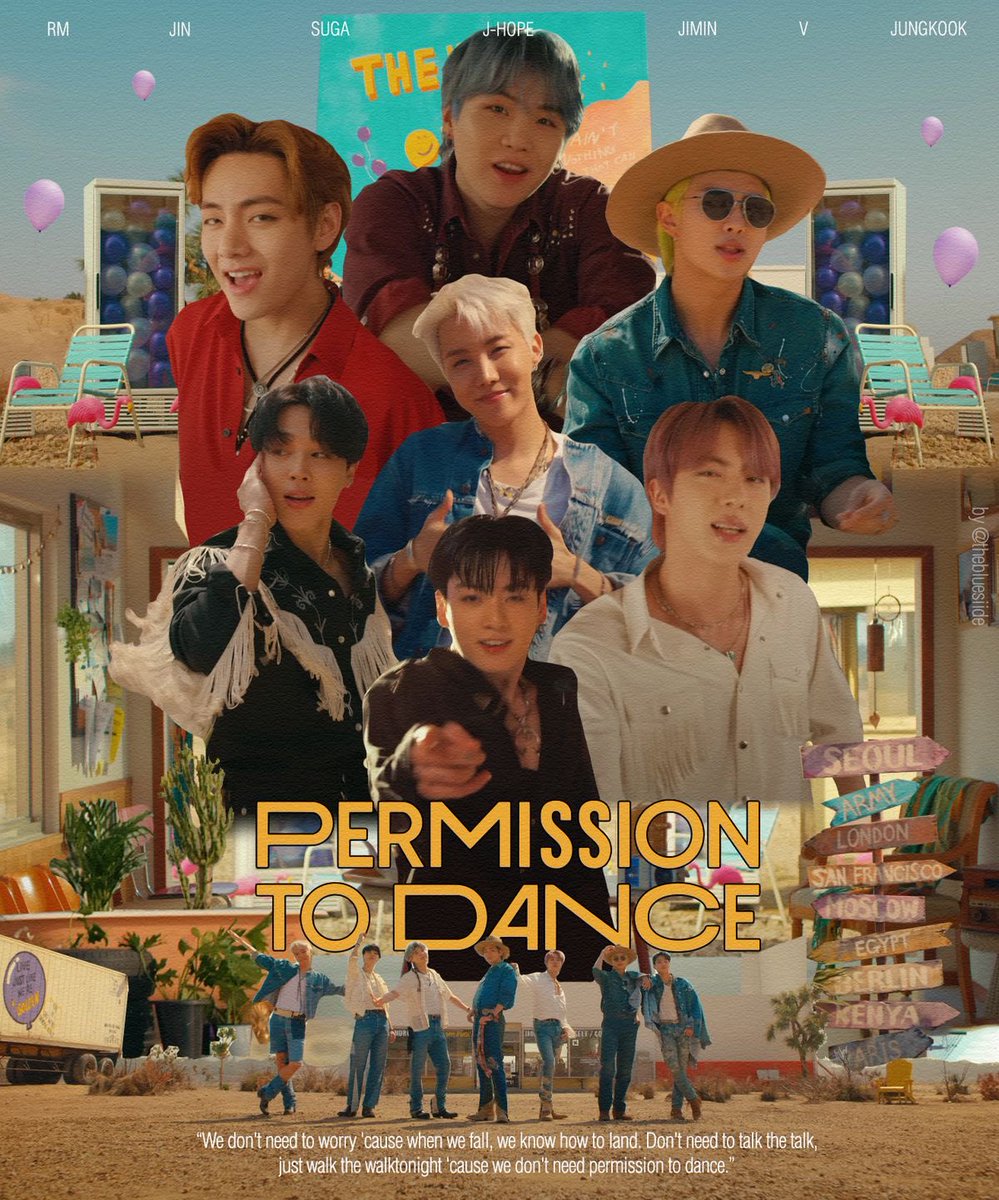 btschartsxdaily's tweet photo. [Throwback] 5 years ago today, #BTS released Permission to Dance 💃🕺🏻

#5YearswithPermissionToDance https://t.co/2sJyq7elc1