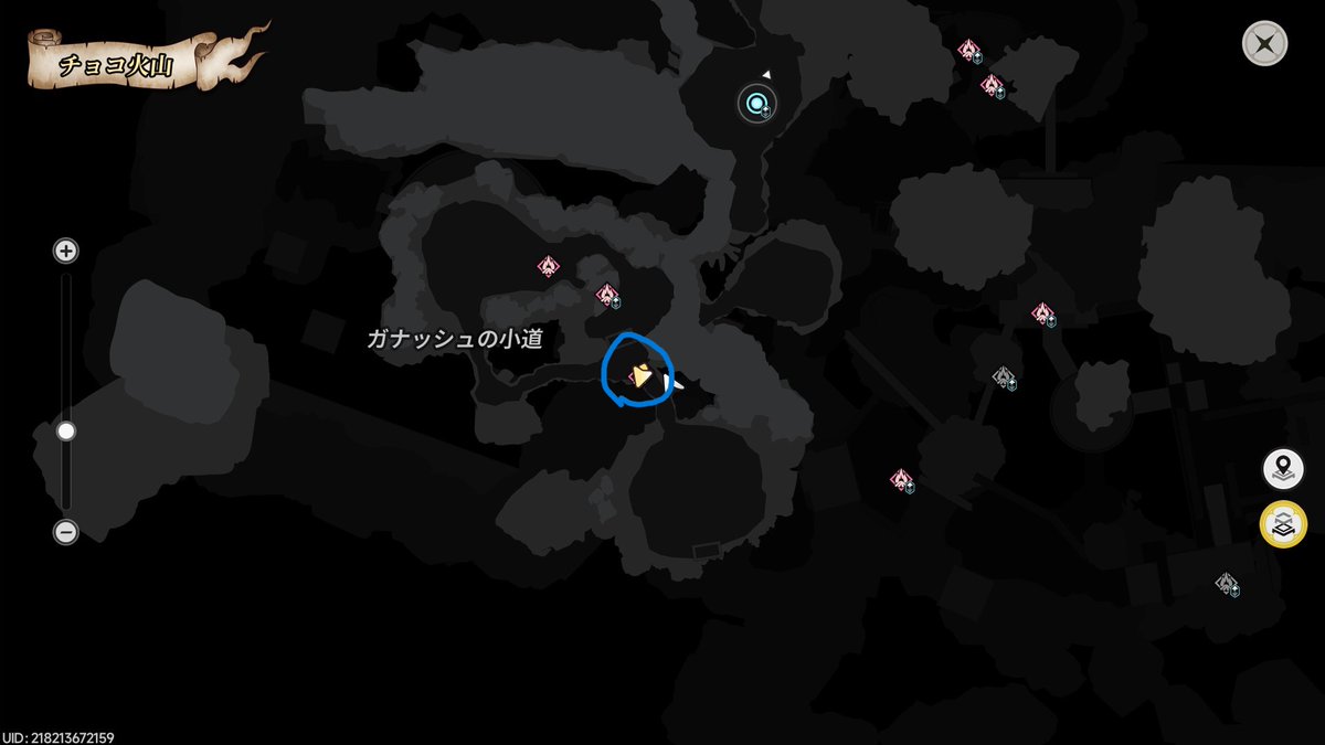 chateanikki's tweet photo. ✅おすすめのレベリング場所

チョコ火山のガナッシュの小道の青〇の場所から近い狩場がおすすめ！(行き方は動画参照)

敵は45レベルですが経験値がどんどんレベルが上がります！

焚火からも近いし1分クールタイムより時間が掛かるので、まわす時のストレスも少なめです✨

#NTE #NTEcreator https://t.co/ub2ckJpcGy