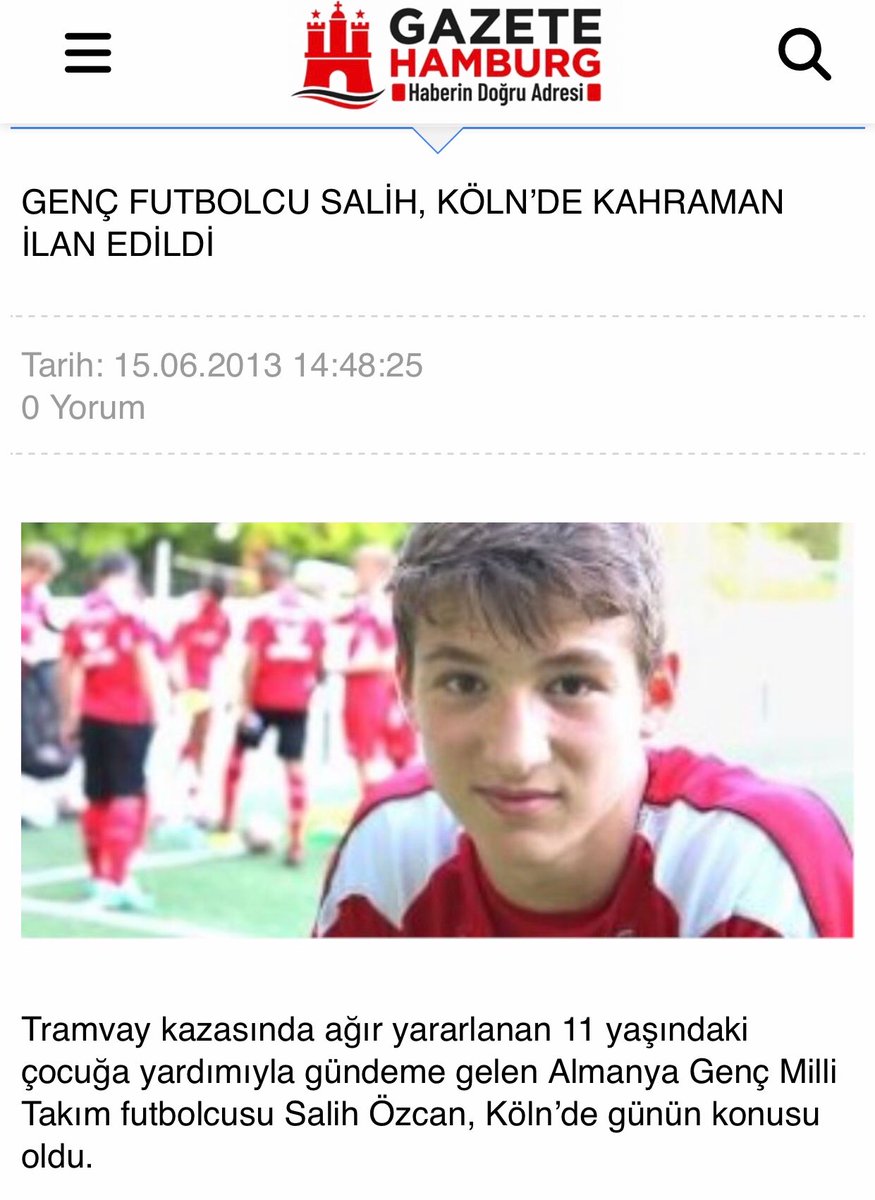 BobbyyJk's tweet photo. BİLGİ | Beşiktaş'ın yeni transferi Salih Özcan, 15 yaşındayken Köln'de bir kazada ağır yaralanan 11 yaşındaki çocuğa ilk müdahaleyi yapmıştı. Çocuk, ambulans gelene kadar Salih'in elini bırakmadı. BILD gazetesi o dönem Salih'i "Küçük topçunun büyük yüreği" diye manşet yapmıştı.🦅 https://t.co/tU9jlR84s3