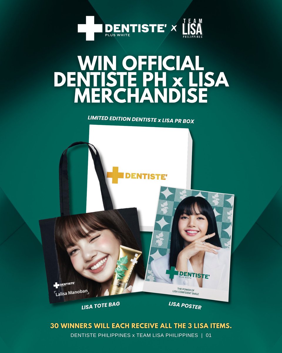 TeamLisaPH's tweet photo. [THREAD] 🇵🇭 ON-GOING EVENTS & ACTIVITIES FOR PH LISA FANS:

1️⃣ #LS3Alkansya - Donation Drive for Lisa’s New Album
2️⃣ #DentisteXLisaPH - Giveaway for a chance to win 3 Limited Edition DENTISTE x LISA items
3️⃣ #LS3MLTournament - Mobile Legends Bang Bang Fundraising Tournament
4️⃣ #ShiseidoPH #ULTIMUNExLISA - LISA’S STUDIO Physical Event in various locations

Check them out and make sure to don’t miss them! ⭐️

#LISA #LALISA @wearelloud