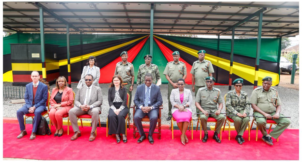 PrisonsKe's tweet photo. COMMISSIONING OF THE SOLAR PROJECT AT NAIROBI REMAND &amp; ALLOCATION PRISON.

The Cabinet Secretary for Energy and Petroleum, Hon. James Opiyo Wandayi, EGH, today commissioned a 28kW solar power project at Nairobi Remand and Allocation Prison. The initiative is implemented under the https://t.co/TgSOxdEKqd