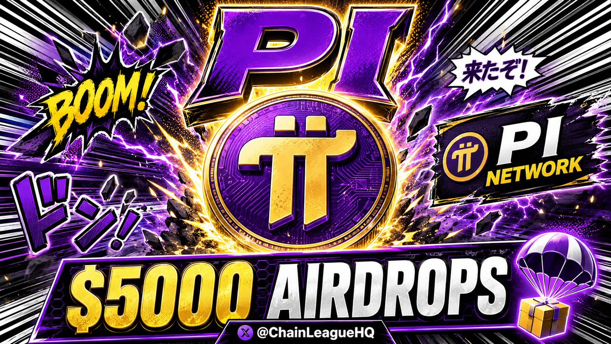 ChainLeagueHQ's tweet photo. 🚀 How to get the $PI Airdrop

1️⃣ Follow, Like &amp; Retweet this POST 
2️⃣ Drop your Sol wallet address
3️⃣ Click and register: https://t.co/4c3qhmNb58

You're Done! ✅

🎁 The person whose retweet gets the most likes and comments will receive $5,000 worth of PI Coin. ⬇️⬇️ https://t.co/lRfh9mANnf