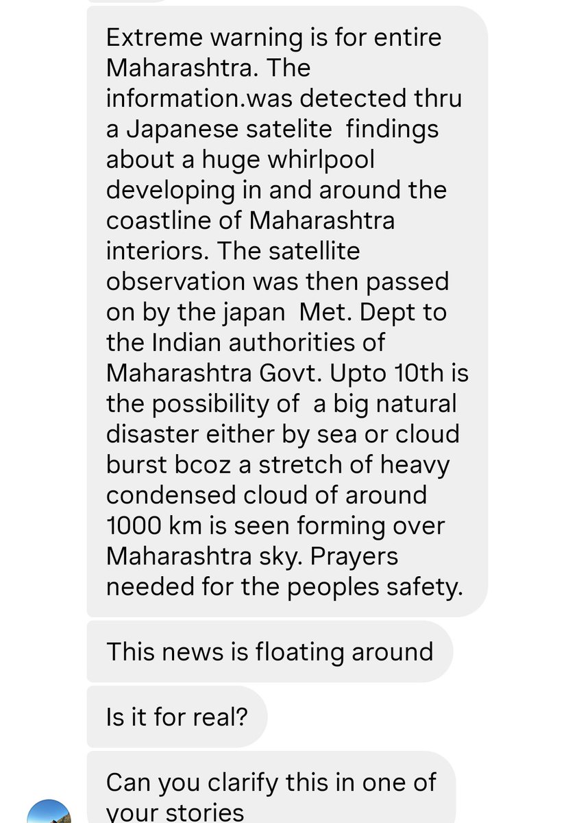 rushikesh_agre_'s tweet photo. This is all fake. Please do not believe in rumours. #MumbaiRains https://t.co/4ZsJNGcRwP