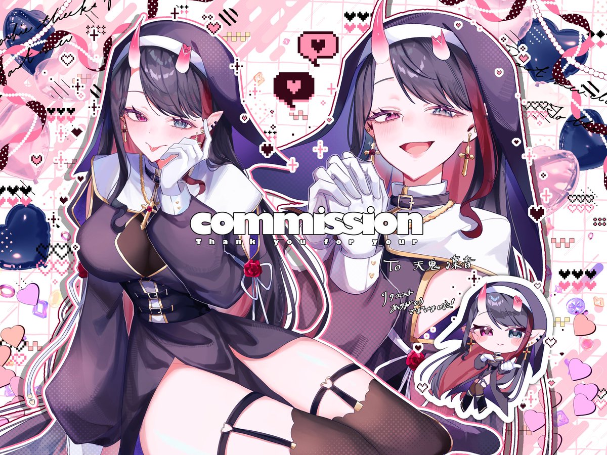 Amaki_Rinne's tweet photo. 【イラスト公開】
Skebにてまじ様にご依頼させて頂きました💕
ﾄﾞｯｯｯｯえらいセクシーに描いて頂きました…😭🫶💕
お顔やポーズがもの凄く！！癖…ッ！！
舌ペロのご要望も叶えてくださった🥰

描いて頂き本当にありがとうございます🙇‍♀️💕
#凜音宛のお写真 https://t.co/TgpqIpYM3k