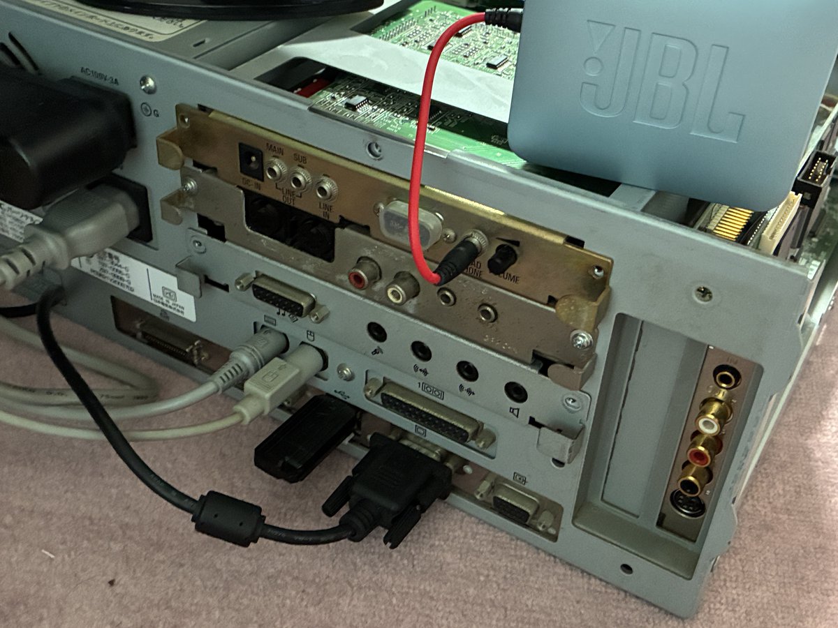 めっちゃ楽しい音楽用PC98できた！ これは強い ベース PC-9821V200青札