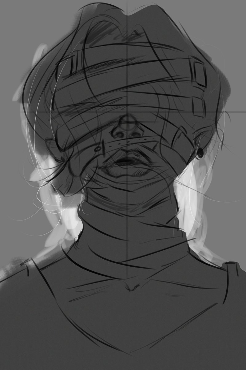 Melnik_ne's tweet photo. The Endless Search
A portrait about the silent exhaustion behind the endless search for work.
The leather straps became a visual metaphor for pressure, rejection, and the feeling of being unable to speak or breathe freely while trying to find a place in the world.
#art #2d #draw https://t.co/dyXWJ0PIPc