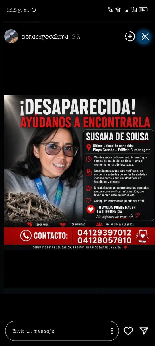 rousstitex's tweet photo. Por favor si alguien la ha visto en algún hospital, albergue, refugio o donde sea, por favor comunicarse. se agradecería con toda el alma. 
Gracias! https://t.co/XeTZxISyEm