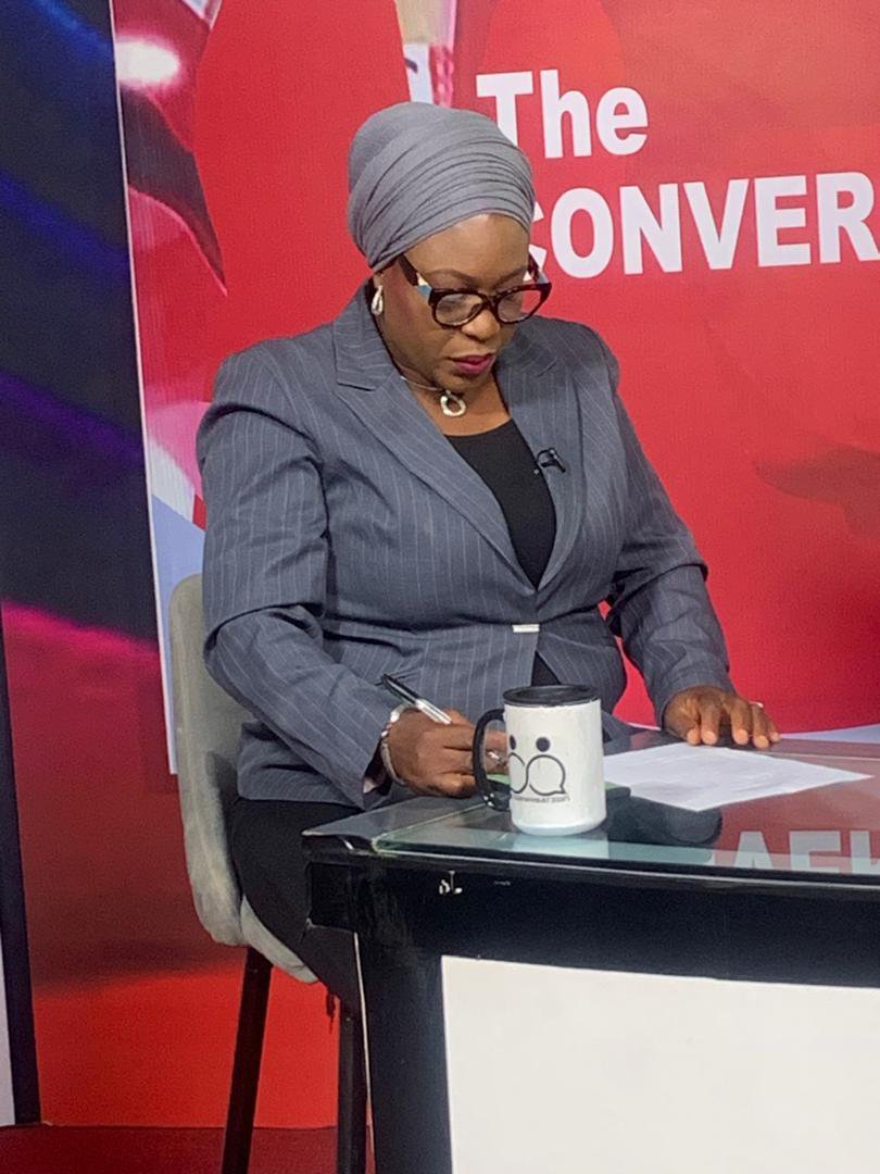 kemiisholaricha's tweet photo. 'The Conversation ' with @abimbostic and Ajibola Ojesola. 

@Lagostelevision https://t.co/hnmFXxSCvc