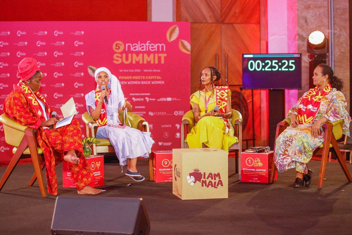 cy_chigwenya's tweet photo. 1/2 Photos from the #NalafemSummit2026, where I moderated a panel on #WPS. Key lessons: 1. leadership is as much about stewardship as it is about influence; 2. Gender alone is not a sufficient reason to invest in a female candidate. https://t.co/1p7KwSUL3A