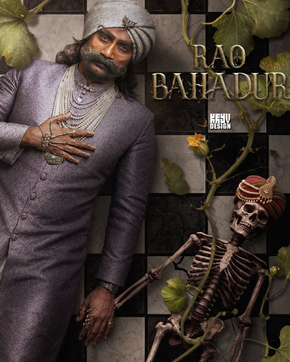 kryvview's tweet photo. #raobahadur
RAO BAHADUR | Poster Design⚡
.
🎬 Rao Bahadur
Genre: Psychological Drama, Suspense, Dark Comedy, Magical Realism.
.
Written &amp; Directed by: Venkatesh Maha
 official poster.
.
Software used: Photoshop https://t.co/glXg0wbYVA