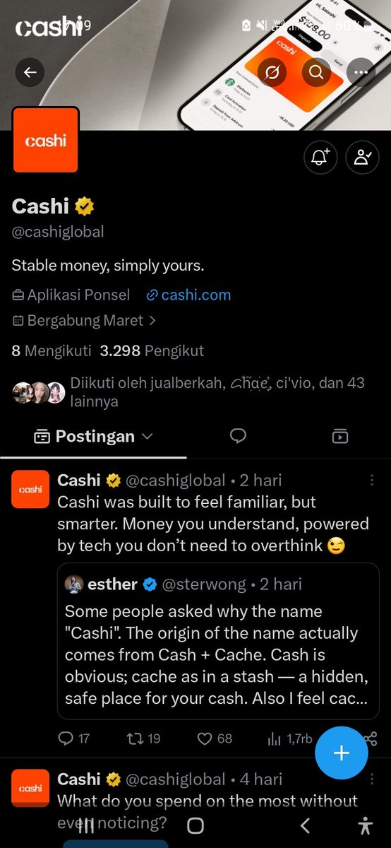 etikulov's tweet photo. @CryptBrice @cashiglobal https://t.co/J3LS5Fuplq