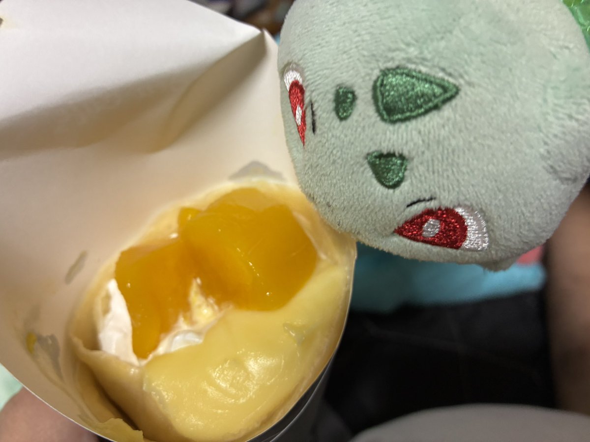 l_l84's tweet photo. うめぇ。幸せになった
大好きなくれーぷやさんの季節限定
フローズンマンゴー生クリーム https://t.co/54lNZpBLuR