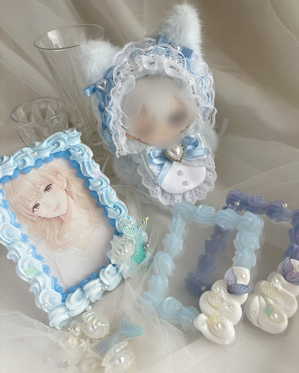 nano_pm1900's tweet photo. 💠pop-up💠

📍渋谷モディ 1F SHIBUYA BASE
🗓 7/16(木)〜7/22(水)

こちらのB7サイズの海デザインは、
渋谷モディ限定デザインです🐚✨

pop-upはたくさんの1点ものが並びます🫧
お気に入りが見つかりますように🩵

#推し活　#トレカケース　#ホイップデコ
#推し活グッズ　#トレカケースデコ https://t.co/GERS86aeJ0