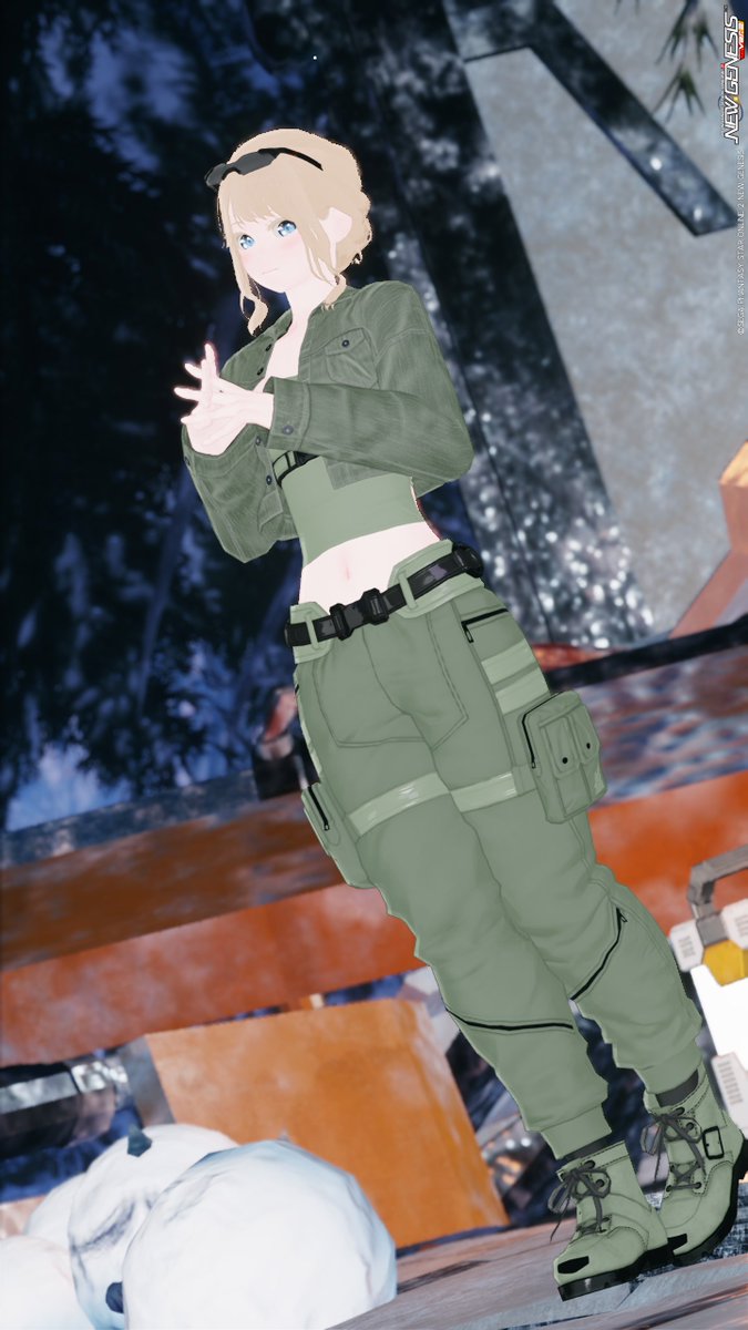 nia_ship8's tweet photo. フライトスーツ的なさむしんぐ
#PSO2NGS__SS https://t.co/7kRHmcEwyB