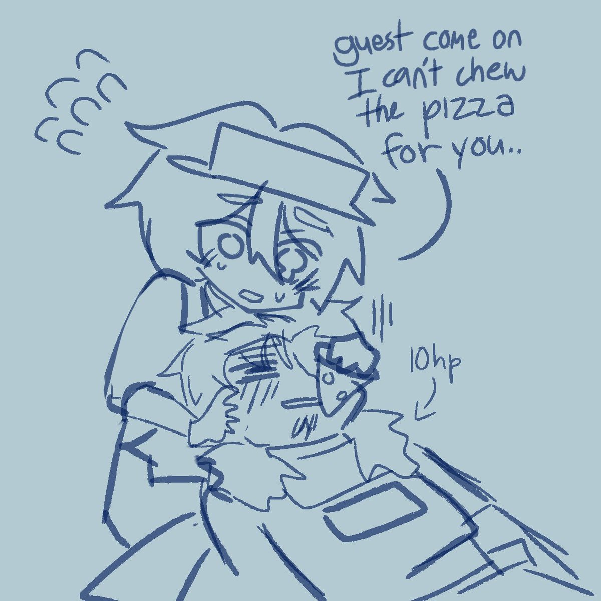 mxgcle's tweet photo. Chud life chose him I'm cryinh #pizzapunch #forsaken https://t.co/SrQXiZKONg
