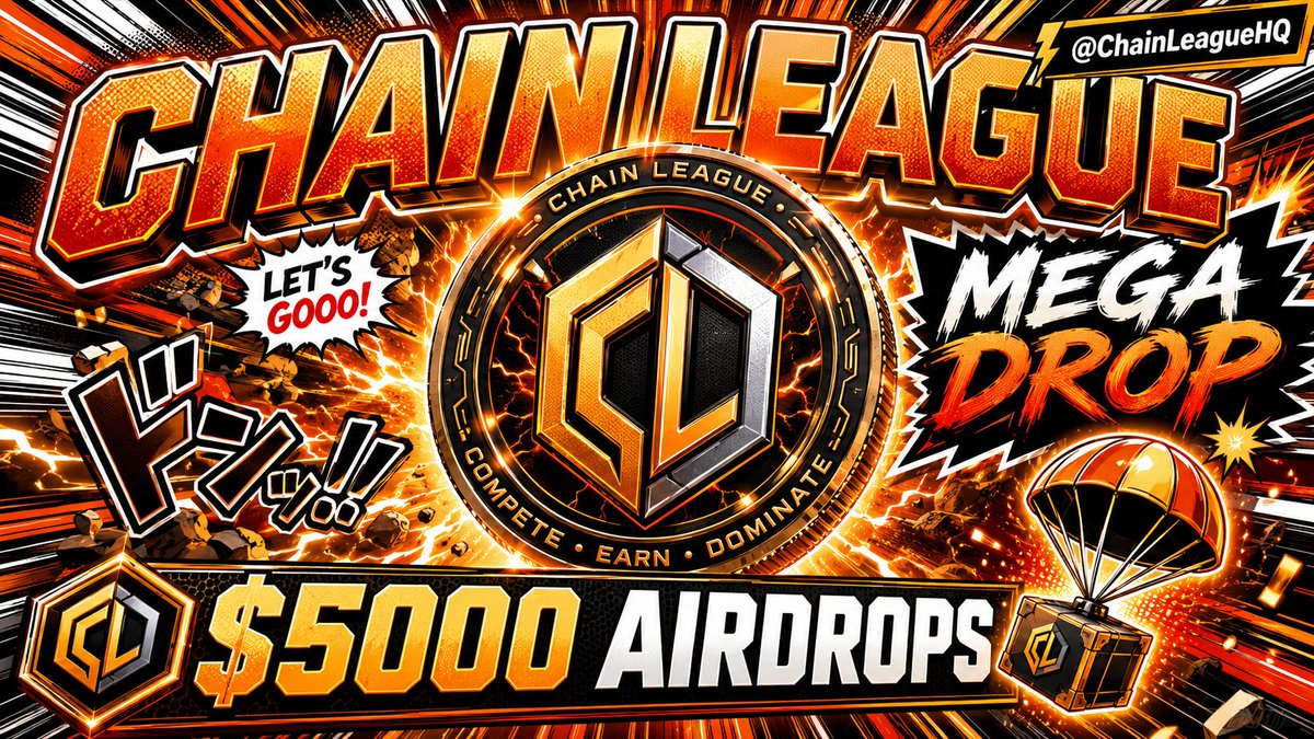 ChainLeagueHQ's tweet photo. 🚀 How to get the $LBSEM Coin Airdrop

1️⃣ Follow, Like &amp; Retweet this POST 
2️⃣ Drop your Sol wallet address
3️⃣ Click and register: https://t.co/4c3qhmNIUG

Done! ✅

🎁 The person whose retweet gets the most likes and comments will receive $5,000 worth of LBSEM Coin. ⬇️⬇️ https://t.co/xaWx3U1t1I