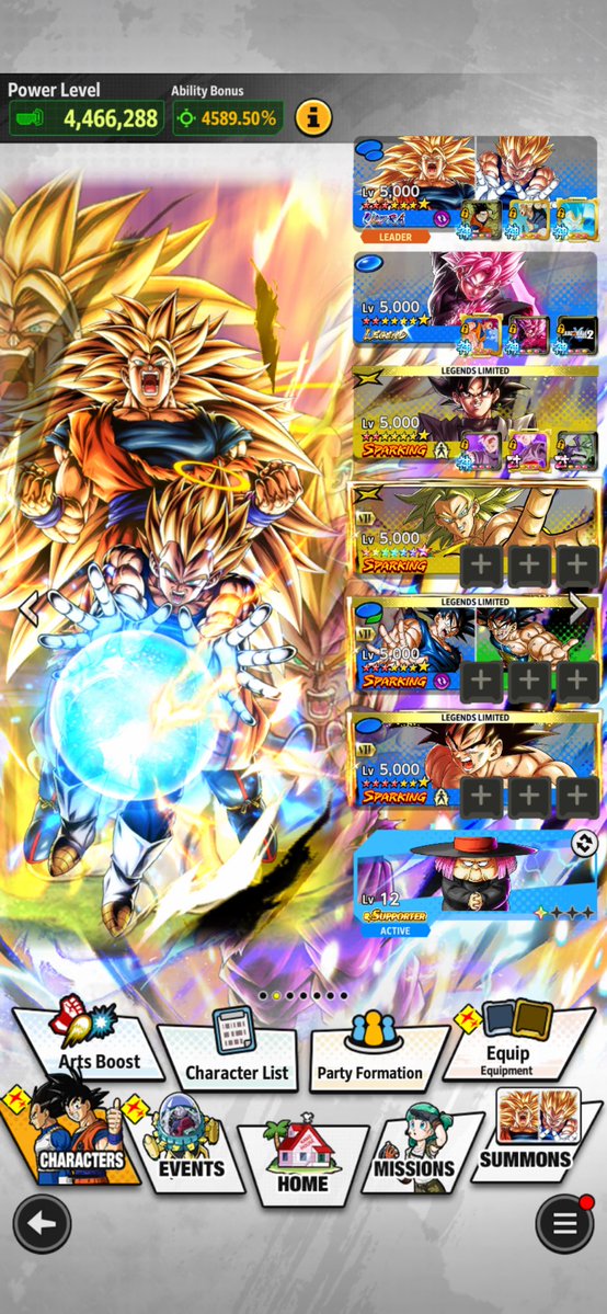 mizaperl's tweet photo. @DokamYt el tercer equip es cambiable pero ese 15 de pure cuando tienes doble zenkai bench va bien https://t.co/6mFNutvZoc