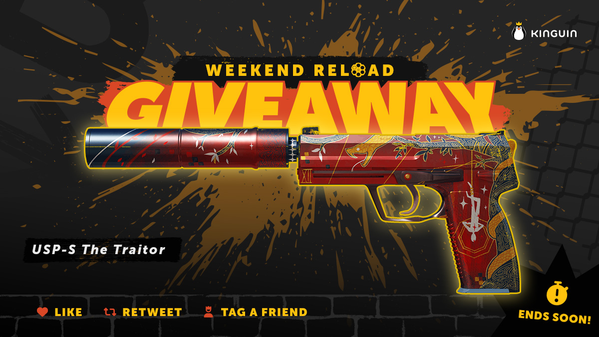 KinguinCS2News's tweet photo. Gear up for the weekend! Grab your chance to win.

✅ Follow @KinguinCS2News
✅ Like & RT
✅ Visit: https://t.co/F3AXInUoRO
✅ Join TG: https://t.co/UfwbDLql44
✅ Tag your duo and answer this question in a creative way: What should be a default report reason, but isn't?

Results on Telegram 🍀T&C: https://t.co/MFy77k4xce