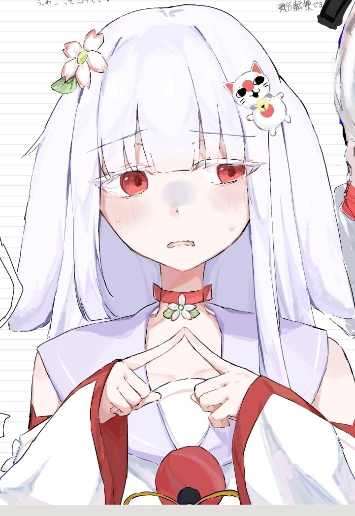 aGi_3u's tweet photo. 絵チャで日！
中と韓に挟まれてます。完成したら全体載せたい
#国旗娘 https://t.co/CTpNuhOJBG