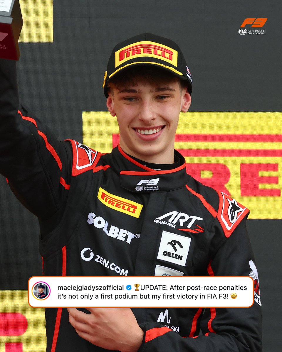 Formula 3 tweet media