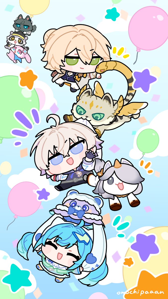 omochipaaan's tweet photo. ネクサスアニマといっしょにフワフワ🎈

#謎のもふもふ
#崩壊ネクサスアニマ
#HonkaiNexusAnima https://t.co/rYIK2OPusl
