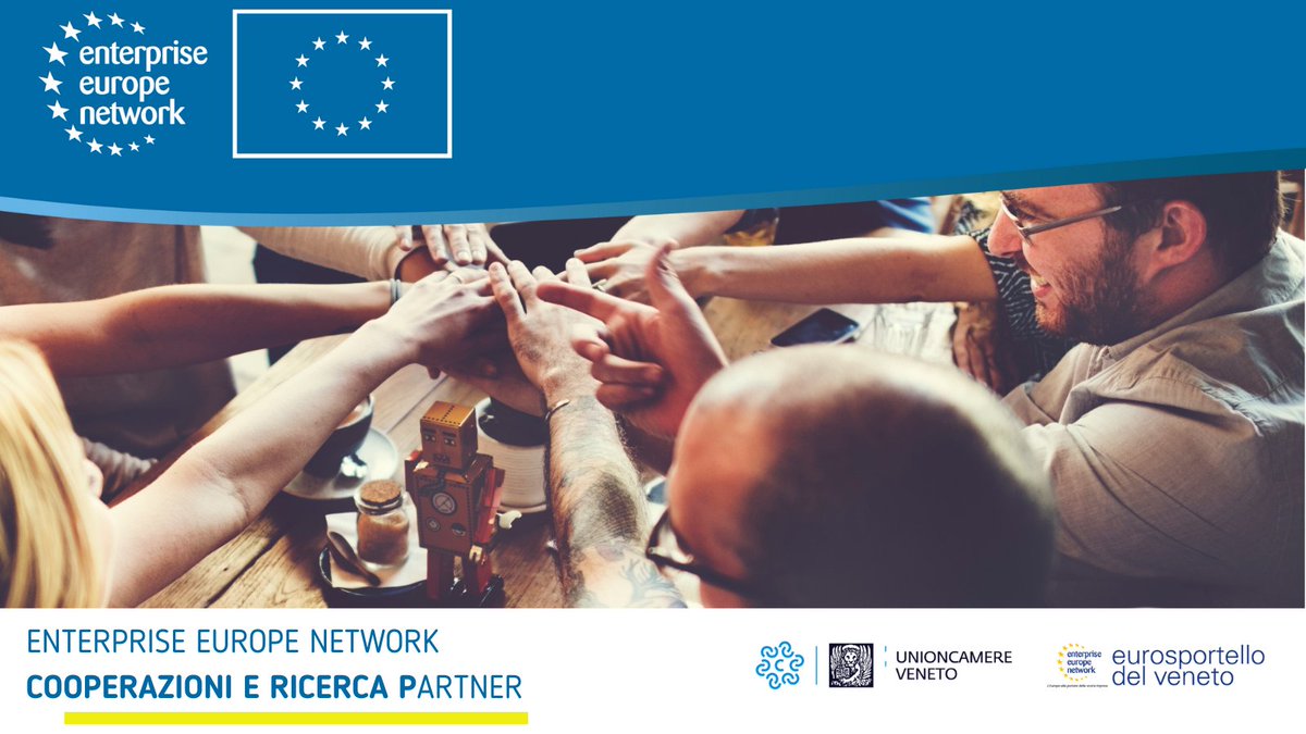 unioncamereVEN's tweet photo. Le opportunità della rete Enterprise Europe Network
👉Questa settimana segnaliamo collaborazioni con realtà di Germania, Austria e Svezia
🤝https://t.co/BYKsKrljVd
#EENCanHelp @EEN_Italia https://t.co/FZYI4AWP72