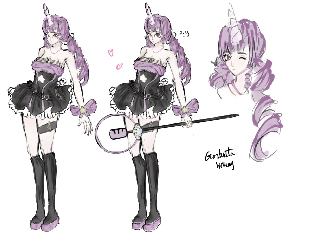 wyndorious's tweet photo. @nullofmind Hii I really don’t want to sound rude, but a lot of the things you pointed out are shortcuts a lot of artists use to complete a piece. When I render, i also tend to scribble in details and leave certain parts flat coloured. It makes it more productive and also more harmonious. https://t.co/HkIDh3gAev