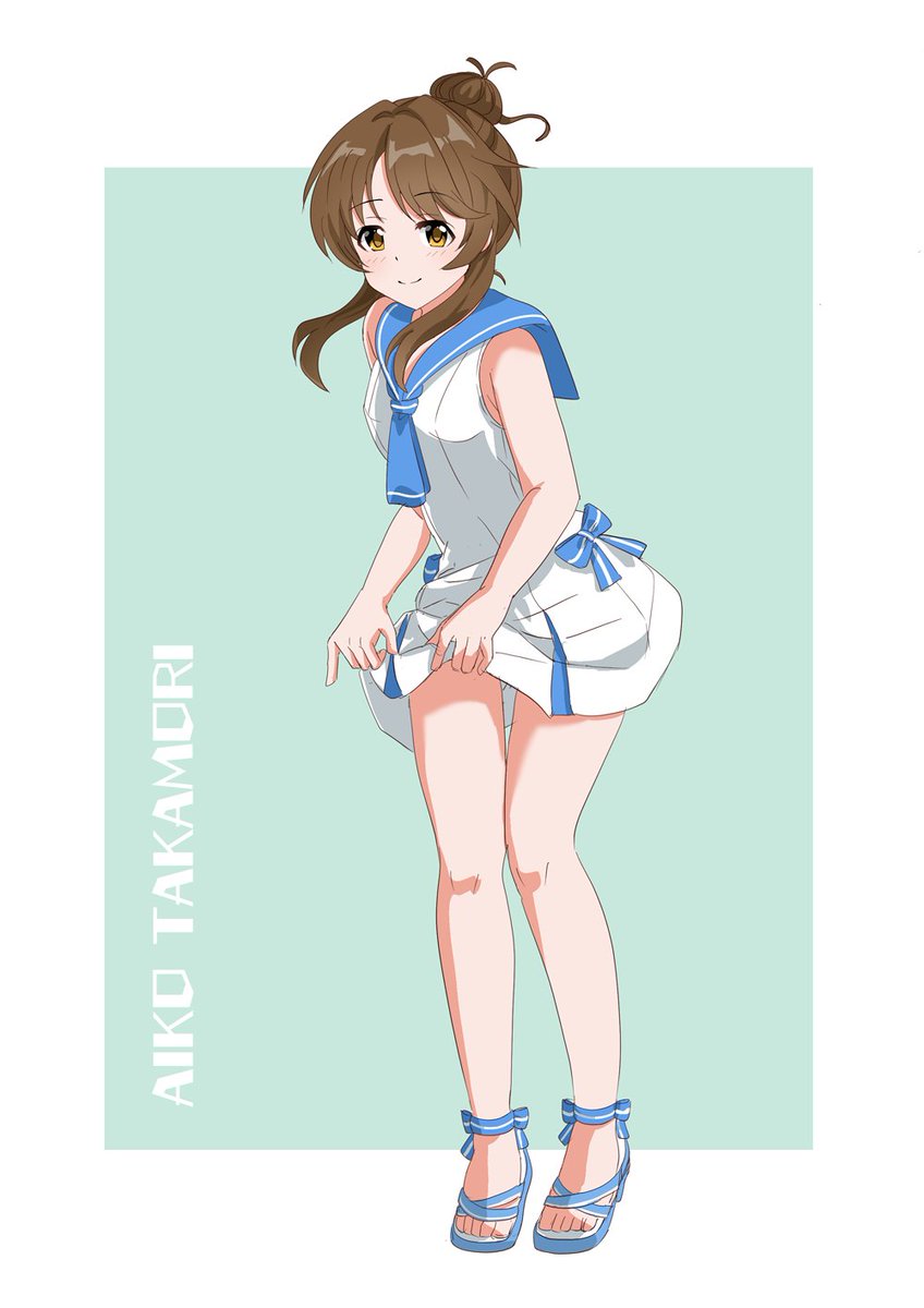 IllustScody's tweet photo. 今日は高森藍子ちゃんを描いてみました https://t.co/xyVbnI3IE2