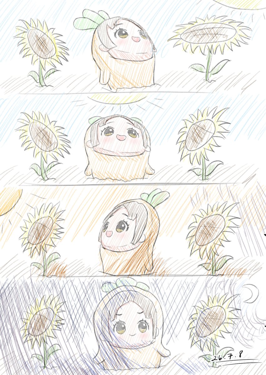 cobbedcorned's tweet photo. TLで見かけているマンドラチナかわいいのでファンアート描きました🥕
#初星学園ぬいぬい部 https://t.co/NKOOkxHyoF
