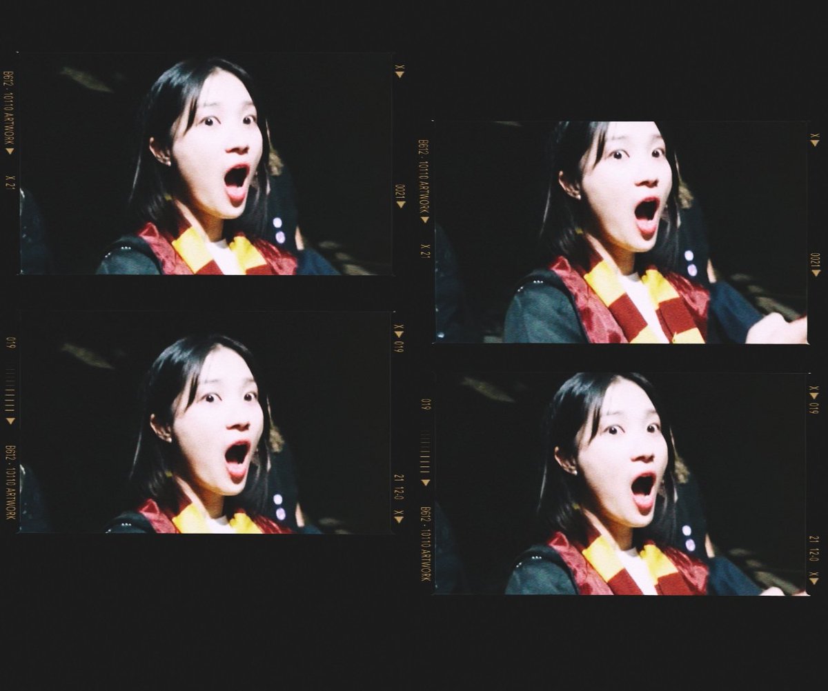 lovelyyapper_'s tweet photo. shocked Potterhead Hyeyoonie ✨️
#KimHyeyoon #김혜윤 https://t.co/U223Ei1GSL