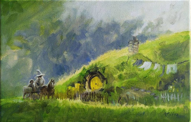 SeanMac67914982's tweet photo. Gandalf 
by Anna Kulisz https://t.co/otzgVu2FcA