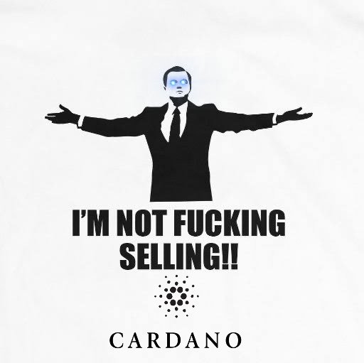 Mb_you_know's tweet photo. I'M NOT FUCKING SELLING!!! $ADA #CARDANO
Retweet if you agree. https://t.co/grGe91on4C