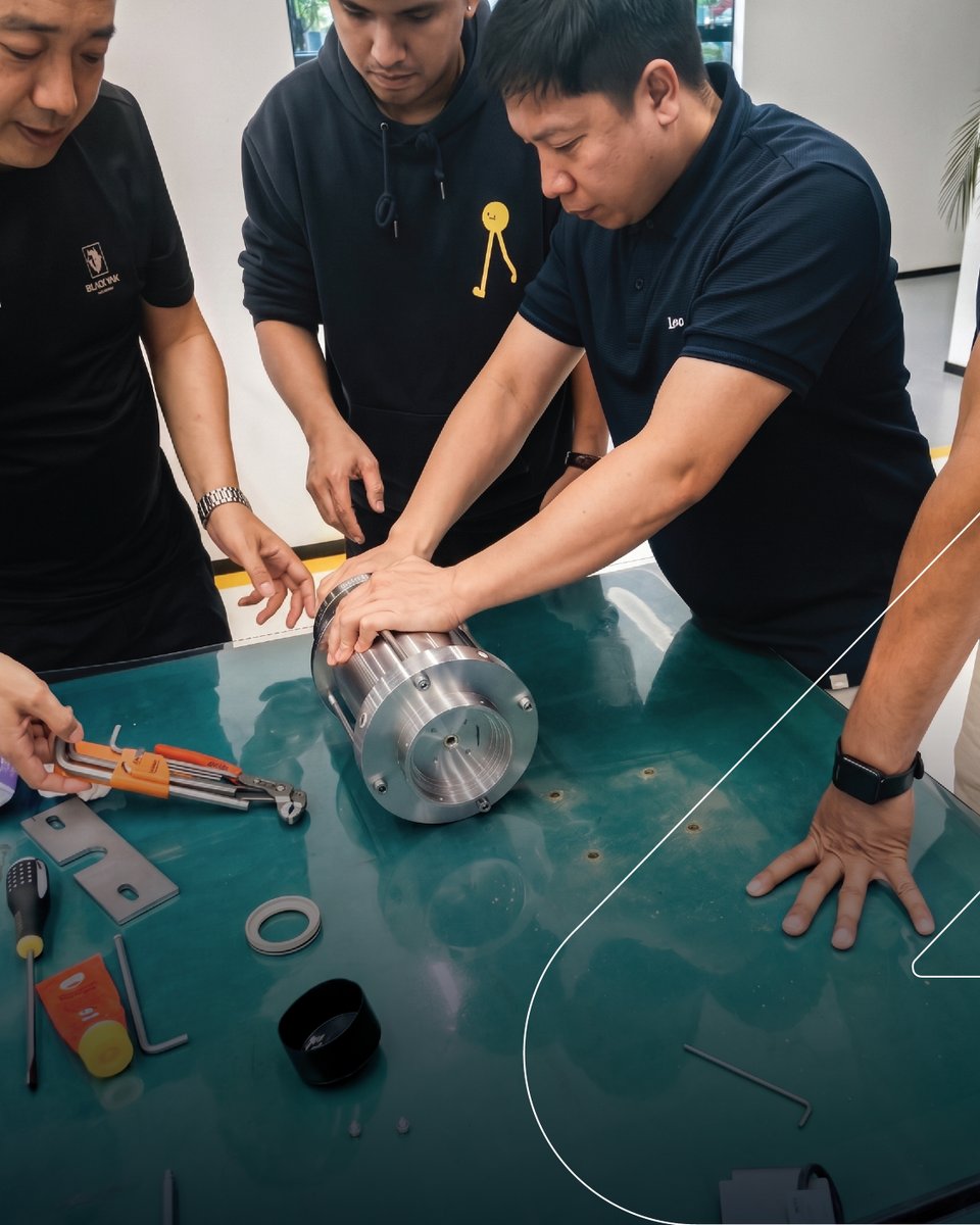 Sallaum_Lines's tweet photo. Investing in knowledge to strengthen operational excellence.

Our crews recently completed specialized training on the Gas Valve Train (GVT) system for the dual-fuel engines onboard our new vessels.

#SallaumLines #WeAreWavemakers #CrewTraining #LNG #OperationalExcellence https://t.co/f0CAojqjMW