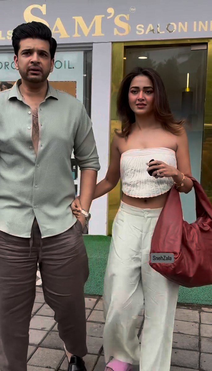 dilip2020902's tweet photo. Preety couple spotted again 🥰
They look so tired &amp; sleepless hope something big coming of 😸🤞

#TejRan https://t.co/SmsSOhaZNq