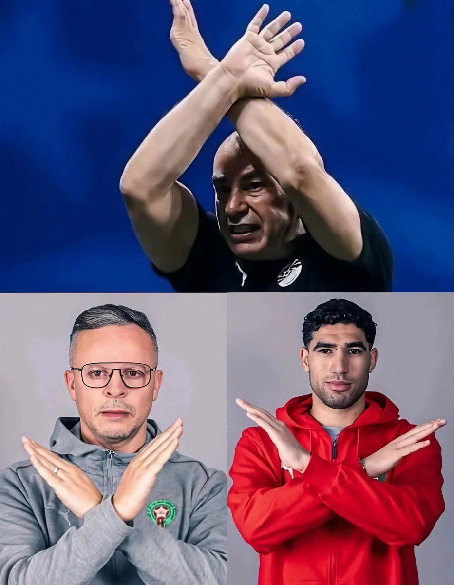 shicovice's tweet photo. لقطة تستحق الاشاده والاحترام👏 

حقيقي شكرا للمدرب المغربي محمد وهبي وشكرا لاشرف حكيمي من شويه طلع محمد وهبي مدرب المغرب ونزل الصوره دي واعلن انه متعاطف مع حسام حسن ومصر

محمد وهبي مدرب المغرب : المنتخب المصري كان افضل من الارجنتين ولم يستحق الخساره ابدا لكن دائما كوره القدم ليست بالمجهود فقط هناك عوامل خارجيه في بعض الاحيان تؤثر علي مجريات المباراه انتم فخر وشرف لنا وقدمتم بطوله جيده قلبي وعقلي كان مع مصر هارد لك.

حقيقي انت انسان جميل ياكابتن محمد انت واشرف حكيمي شكرا ليكم👏♥️