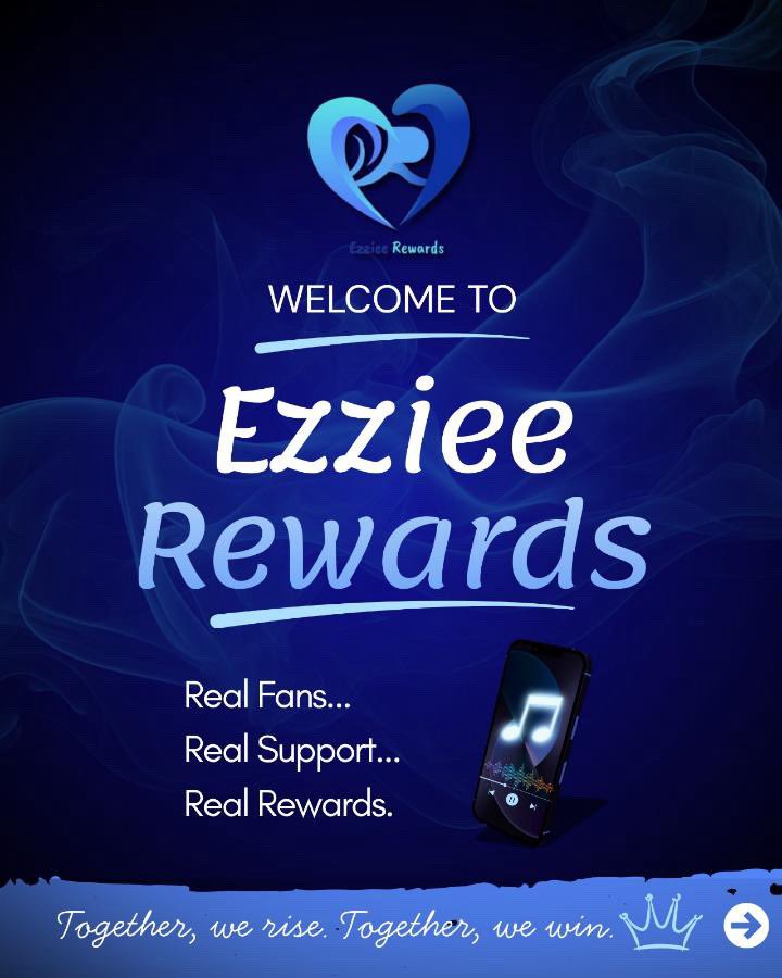 EzzieeRewards's tweet photo. 🎉 BIG NEWS!📰
Something exciting is here! 💙
Introducing Ezziee Rewards, our way of celebrating the amazing fans who make this journey possible.
Your support has never gone unnoticed… now it’s time to give back.
#EzzieeRewards #EzzieeNation #RewardsProgram #MusicFans https://t.co/GWeb7eUoEl