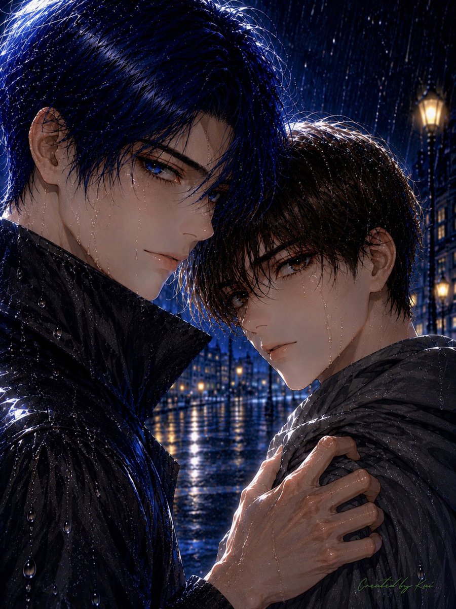paskal_ren's tweet photo. Twin Flame
── In the Rain ──

雨だからじゃない。
もう少しだけ、一緒にいたかった…

#TwinFlame #SilentRide #涼拓

Unofficial Fan Art https://t.co/NkEe370aZk