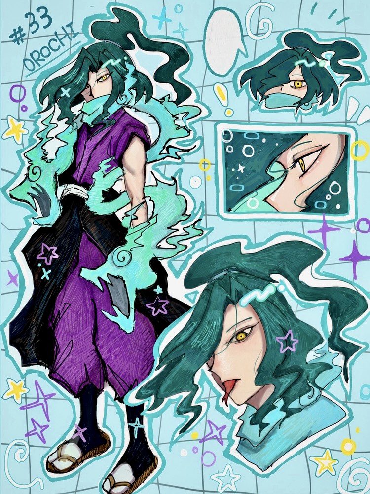 62o_ar's tweet photo. オロチ🐍
 #妖怪ウォッチ https://t.co/BohYFlCEhM